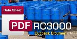 Cutback bitumen RC3000 data sheet