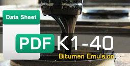 bitumen Emulsion K1-40 data sheet