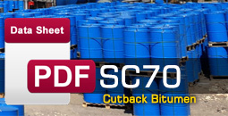 Cutback bitumen SC70 data sheet