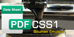 bitumen Emulsion CSS1 data sheet